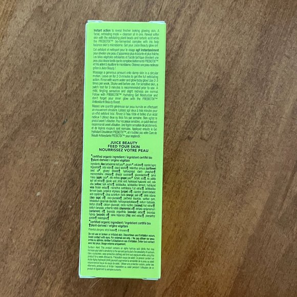 Juice Beauty Prebiotix Instant Flash Facial 60 ml NIB - Picture 4 of 8